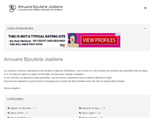 Tablet Screenshot of annuaire-bijouterie-joaillerie.com